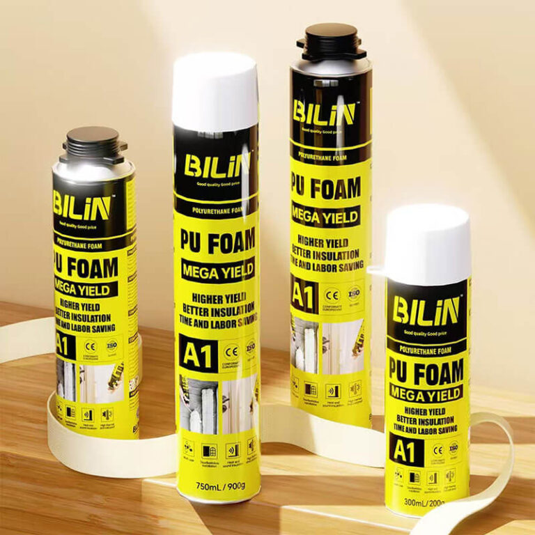 Topsen PU Foam A1 - High-performance polyurethane foam for insulation, soundproofing, and sealing applications
